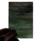 Glass Sheet Blue Streaky w/ multi color