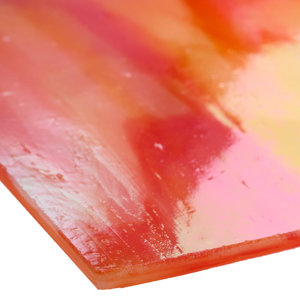 Glass Sheet Browns & Mixed Colors Streaky w/ multi colors