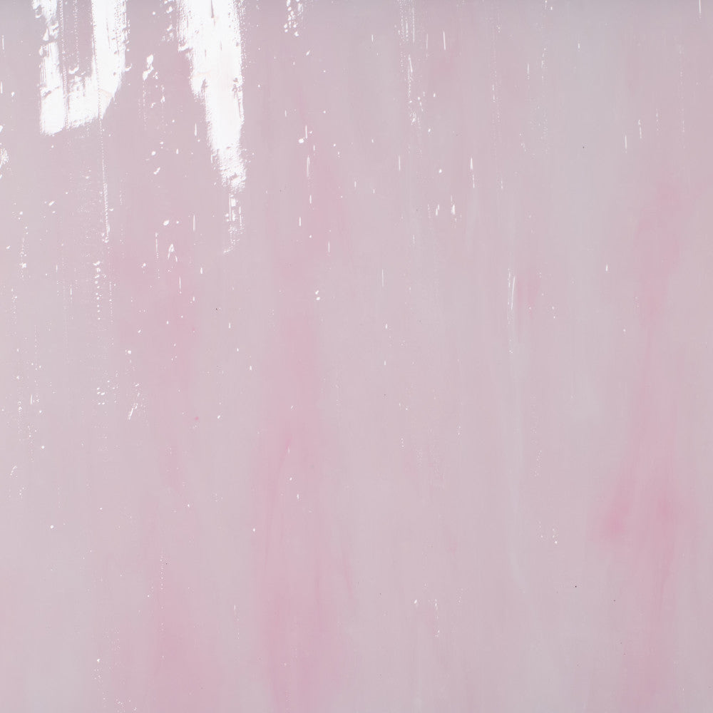 Glass Sheet Pink with White Streaky