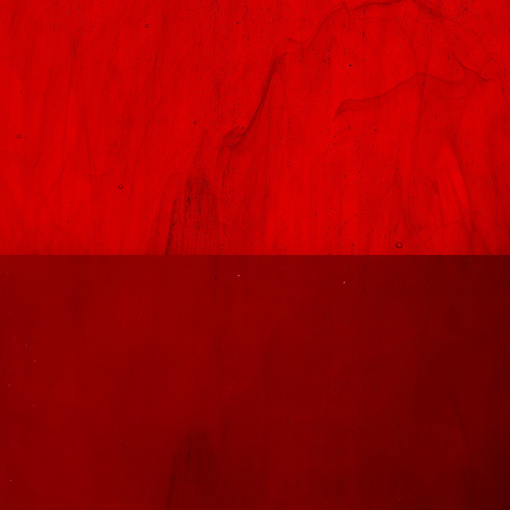 Glass Sheet Cranberry Cathedral (High Transparency & Clarity)