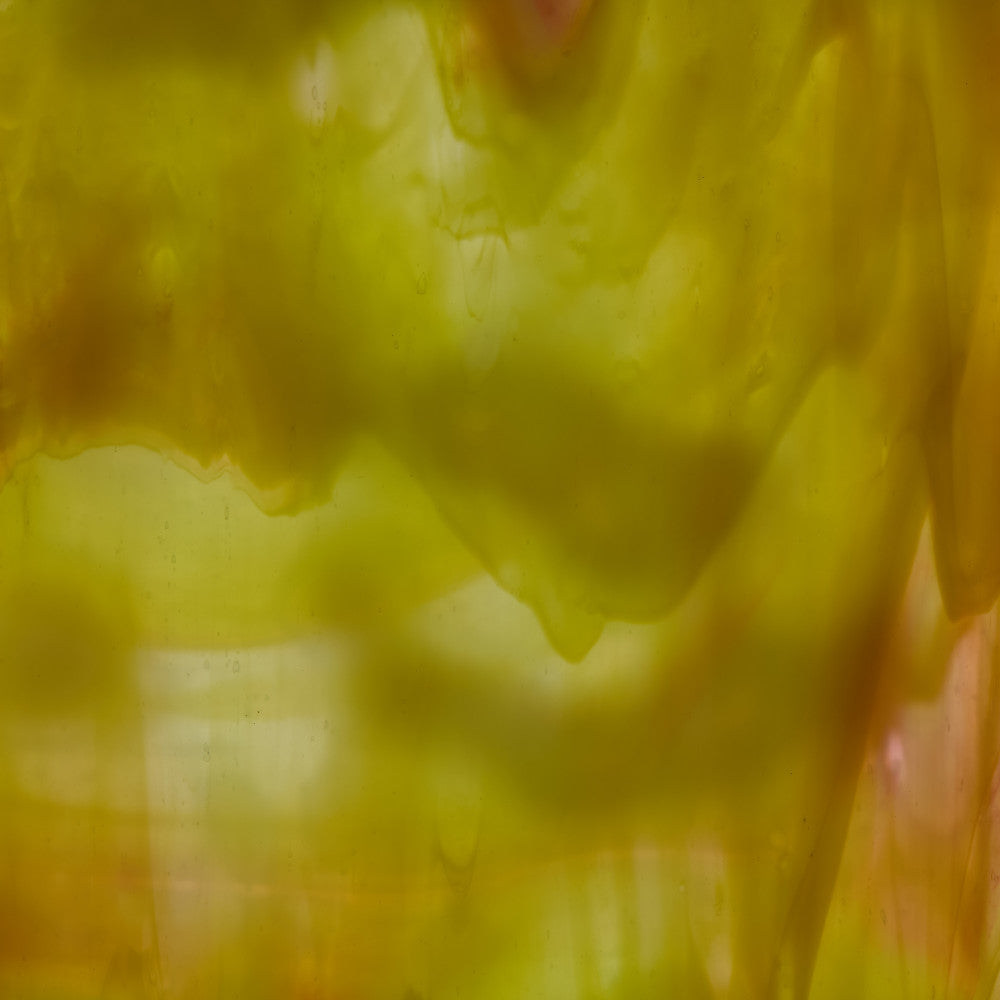Glass Sheet Yellow Mottled with purple streaky