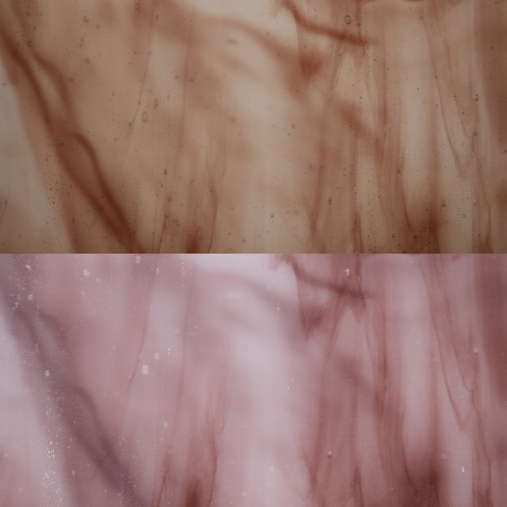 Glass Sheet Purple Streaky w/ White