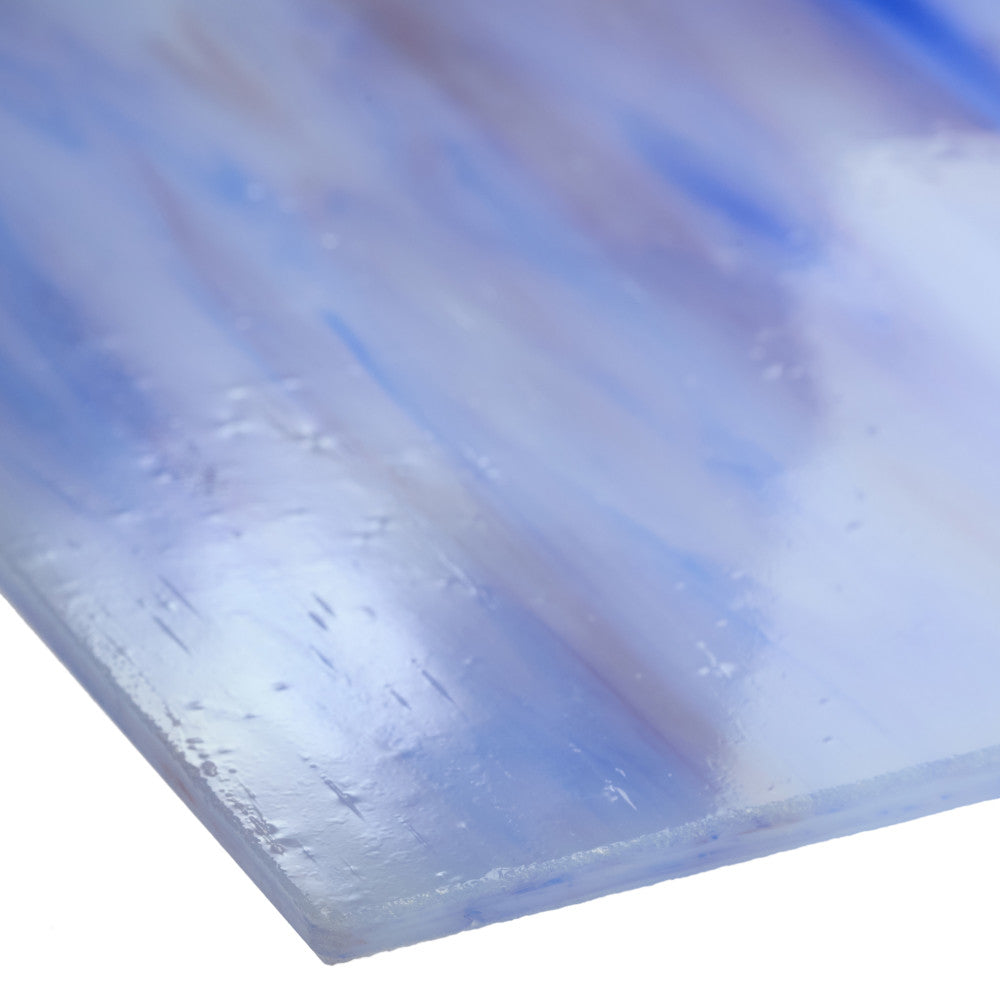 Glass Sheet Blue and Purple Streaky