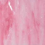 Glass Sheet Pink and White Streaky