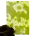 Glass Sheet Green Mottled with White Streaky