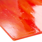 Glass Sheet Red Streaky