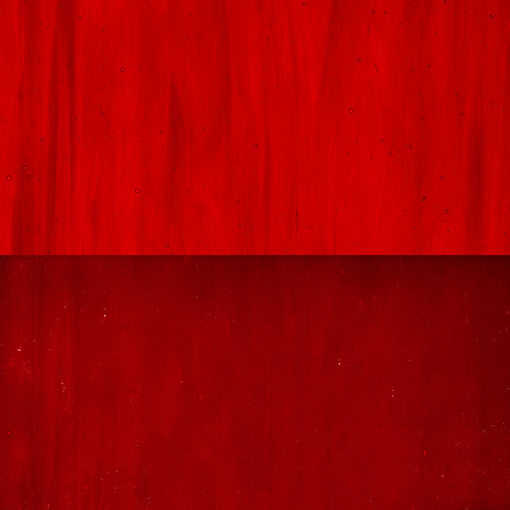 Glass Sheet Red Cathedral (High Transparency & Clarity)