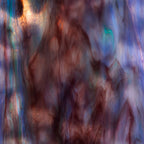 Glass Sheet Mixed Colors Streaky w/ Multi Colors