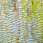 Rippled Glass Sheet Mixed Colors Streaky w/ Multi Colors