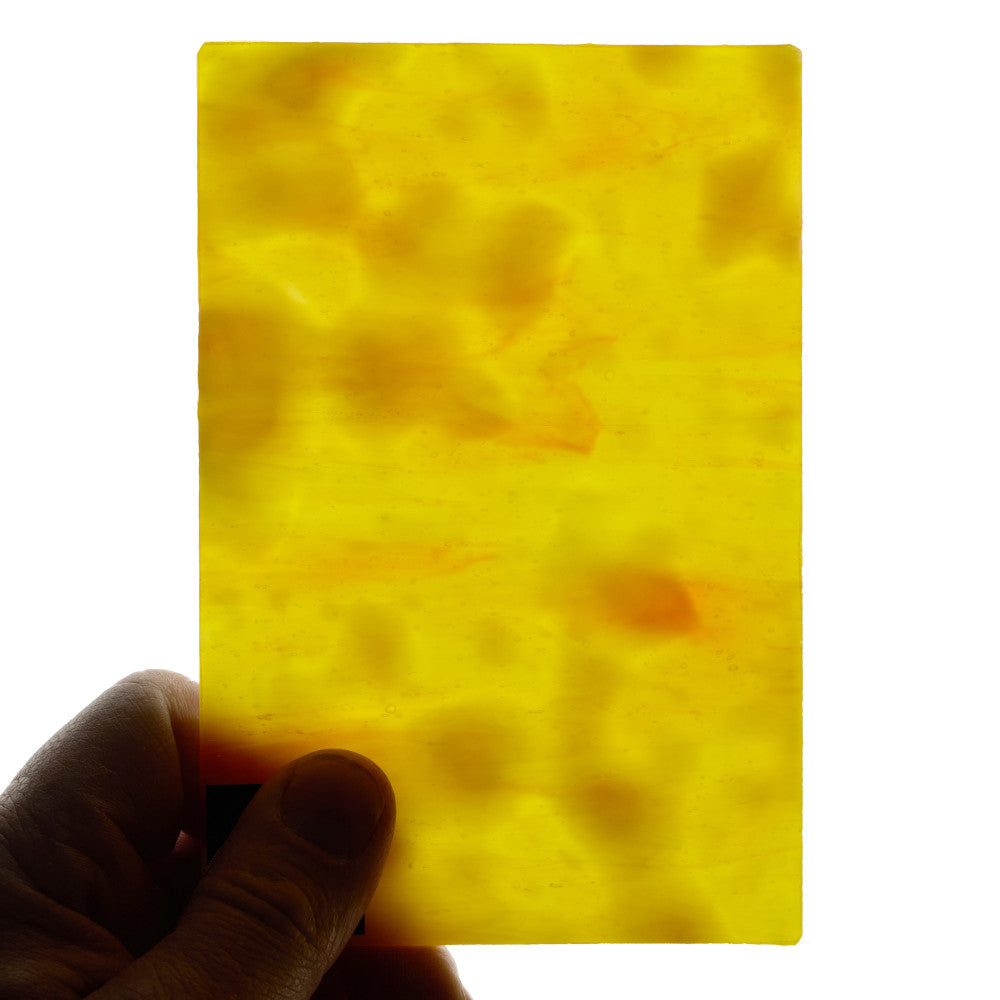 Glass Sheet Orange Mottled