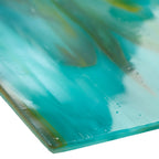 Glass Sheet Blue Streaky w/ Multi Color