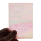 Glass Sheet White, clear & light pastel colors iridescent quality