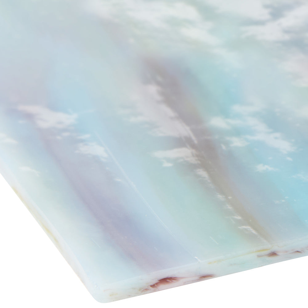 Glass Sheet Browns & Mixed Colors Streaky w/ multi colors