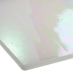 Glass Sheet White, clear & light pastel colors iridescent quality