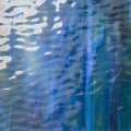 Rippled Glass Sheet Mixed Colors Streaky w/ Multi Colors