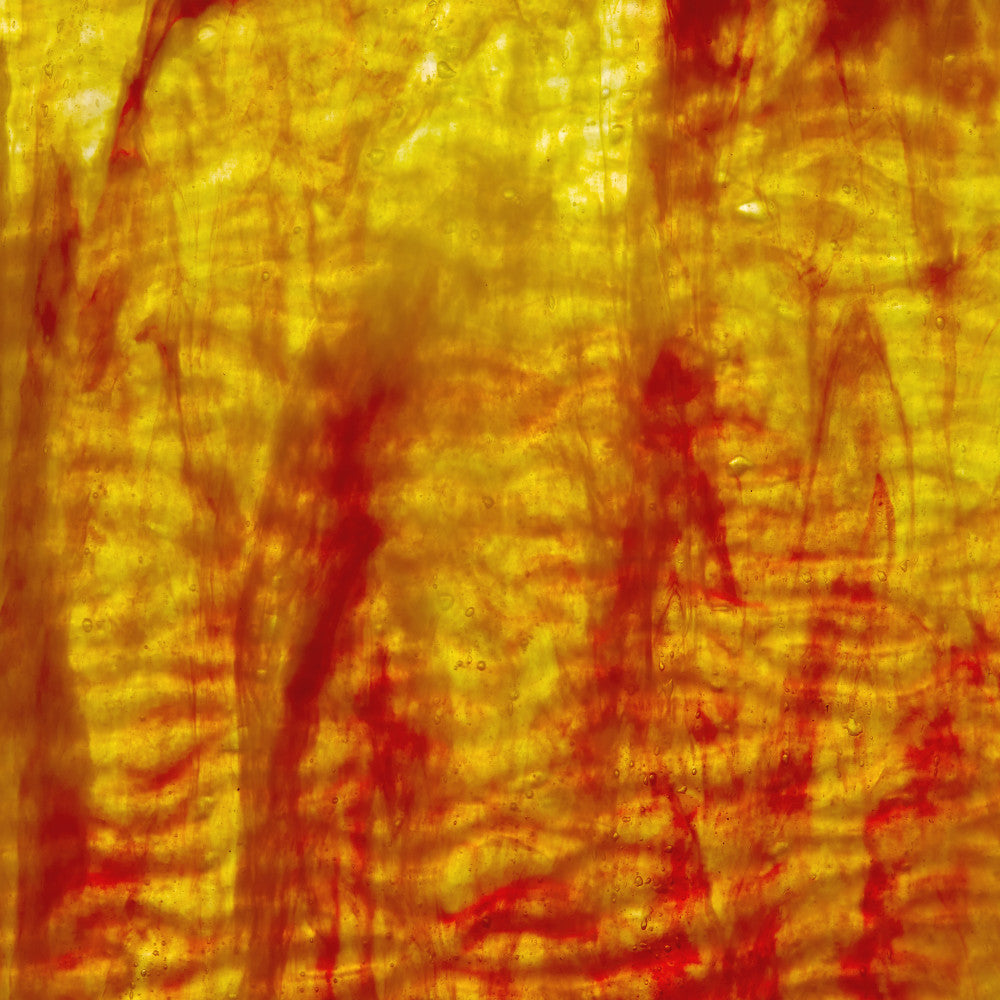 Ripple Glass Sheet Mixed Colors Streaky w/ Multi Colors