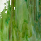 Glass Sheet Green Streaky w/ Multi Color