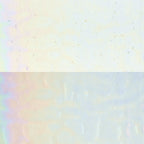 Iridescent Finish Glass Sheet Pastel Cathedral with Flemish Texture