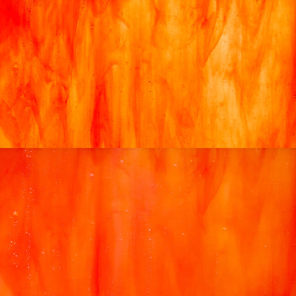 Glass Sheet Red Streaky