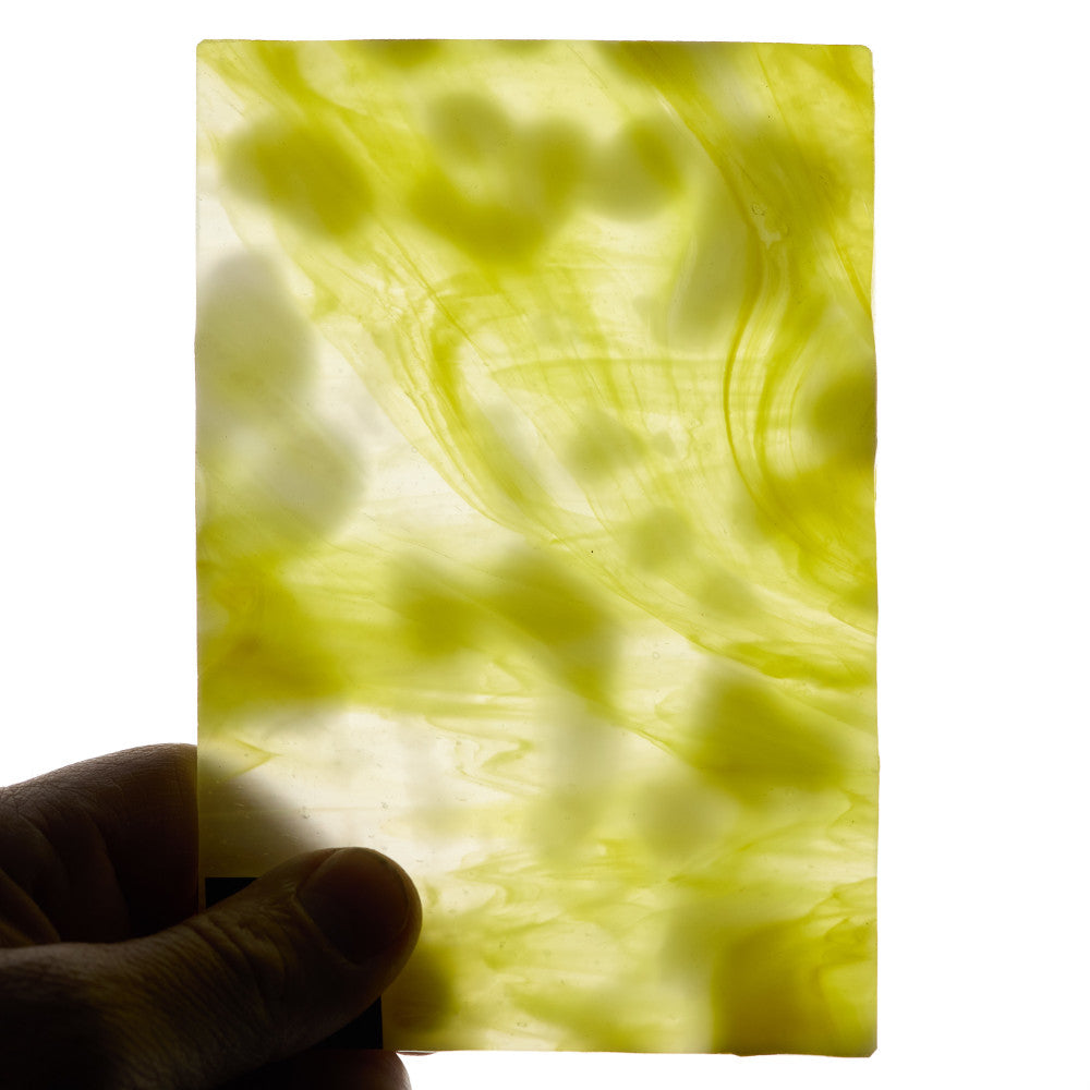 Glass Sheet Yellow Mottled