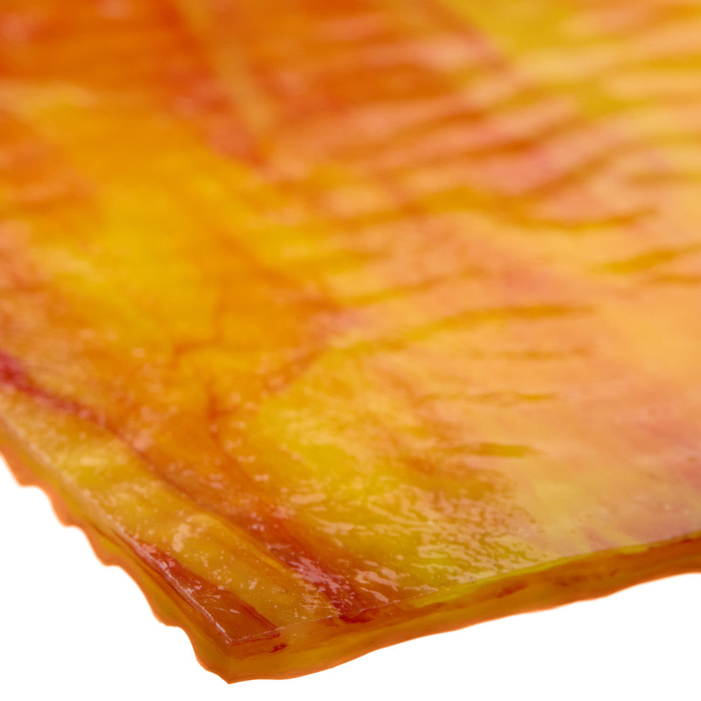 Ripple Glass Sheet Mixed Colors Streaky w/ Multi Colors