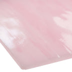 Glass Sheet Pink and White Streaky