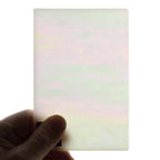 Glass Sheet White, clear & light pastel colors iridescent quality