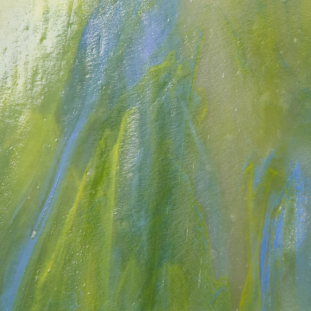 Glass Sheet Mixed Colors Streaky w/ Multi Colors