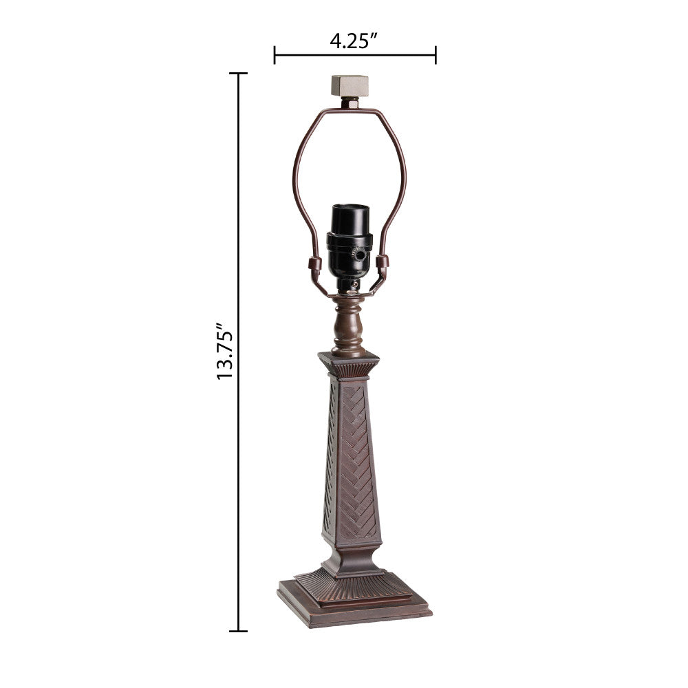 13.75"H Table Lamp Base