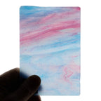 Glass Sheet Blue and Purple Streaky