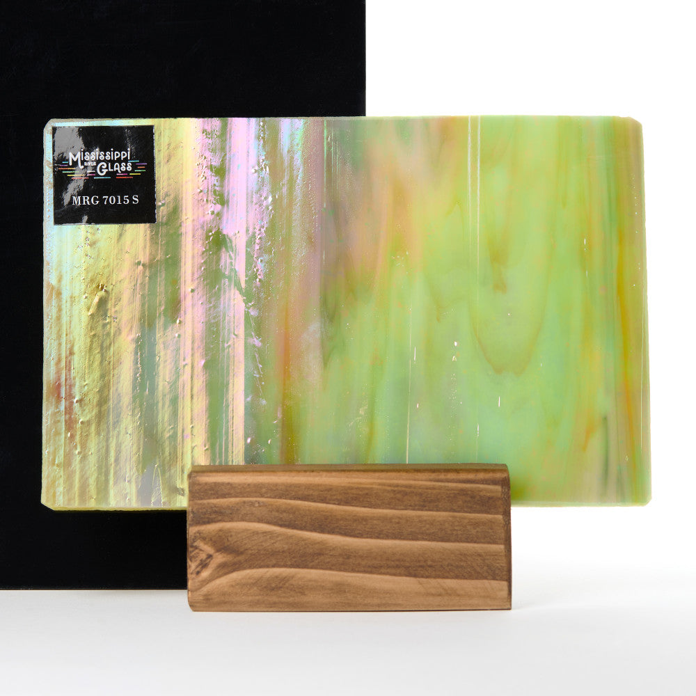 Glass Sheet Mixed Colors Streaky w/ multi colors