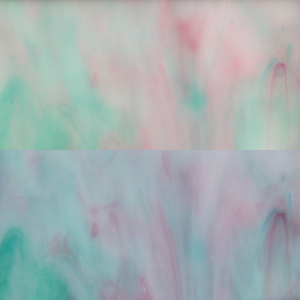Glass Sheet Browns & Mixed Colors Streaky w/ multi colors