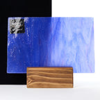 Glass Sheet Violet Streaky Glass