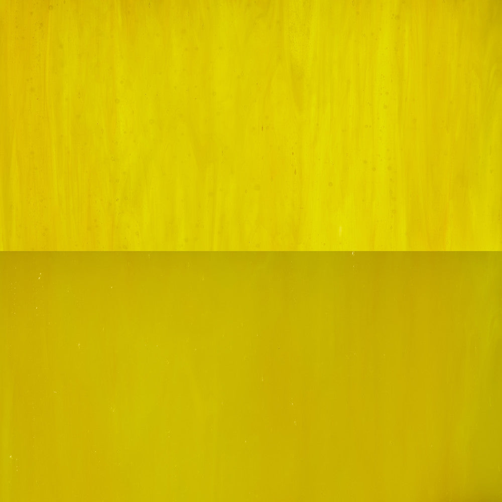 Glass Sheet Yellow Streaky w/ multi colors