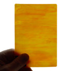 Glass Sheet Red with Yellow and Orange Streaky