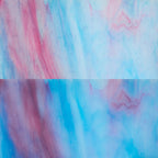 Glass Sheet Blue and Purple Streaky