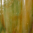 Glass Sheet Orange Streaky w/ multi colors
