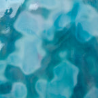 Glass Sheet Mixed Colors Mottled w/ Aqua/Pink/White Streaky