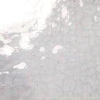Glass Sheet Clear Cathedral with Texture and Iridescent Finish