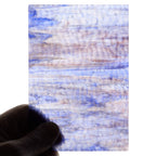 Rippled Glass Sheet Mixed Colors Streaky w/ Multi Colors