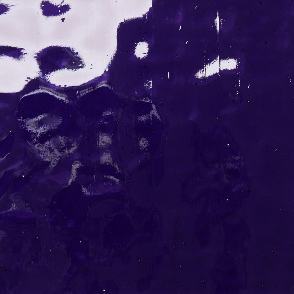 Glass Sheet Violet Cathedral (High Transparency & Clarity)