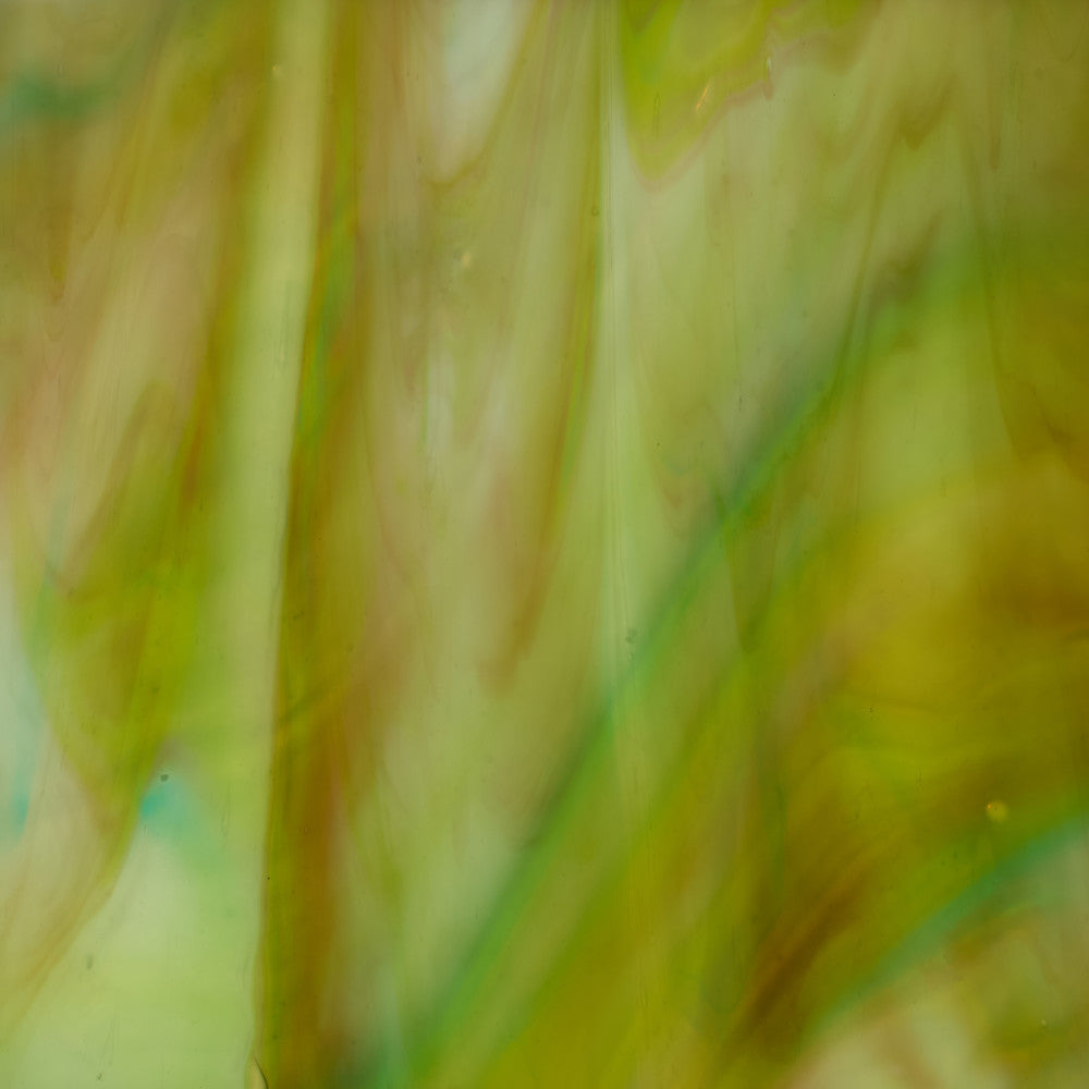 Glass Sheet Mixed Colors Streaky w/ blue/purple/green