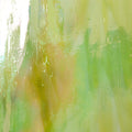 Glass Sheet Mixed Colors Green Streaky w/ Multi Colors