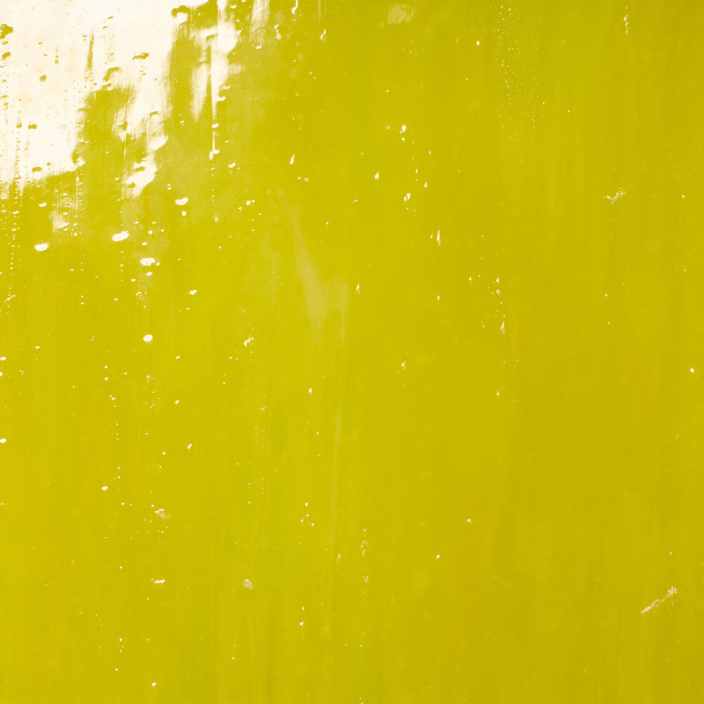 Glass Sheet Yellow Streaky w/ multi colors