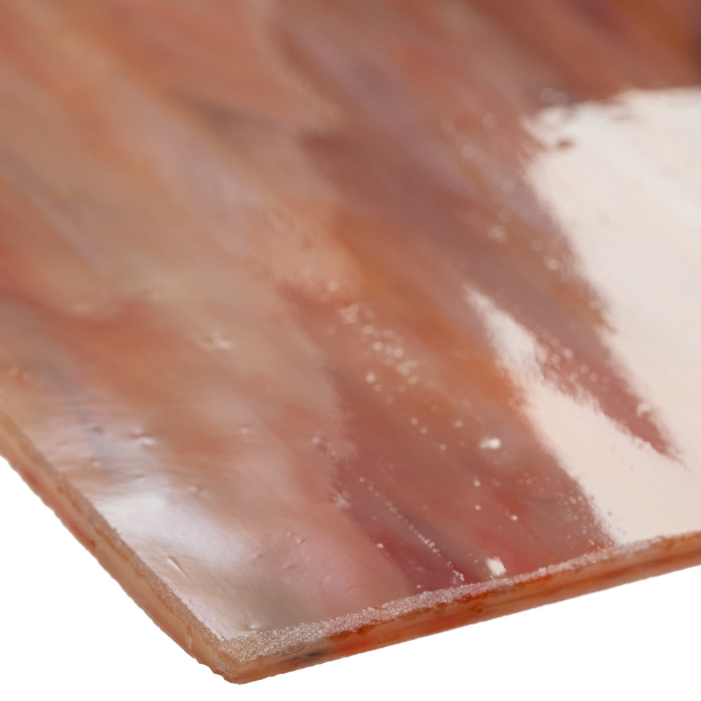 Glass Sheet Browns & Mixed Colors Streaky w/ multi colors