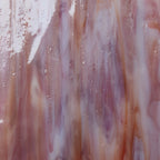Glass Sheet Red Steaky w/ Multi Colors