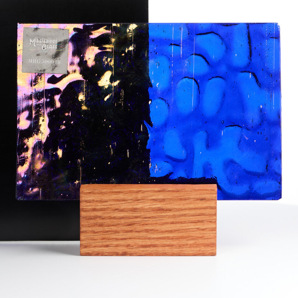 Glass Sheet Blue Iridescent quality