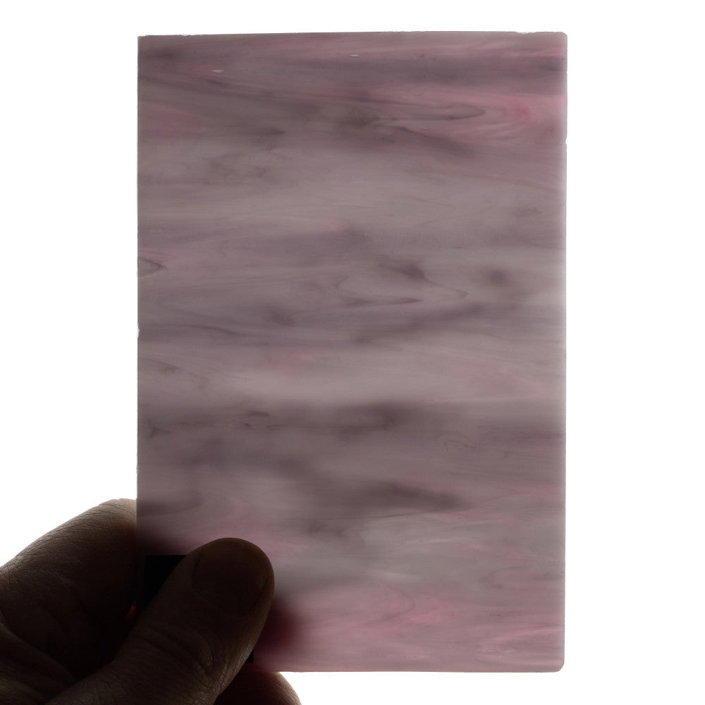 Glass Sheet Red Streaky w/ multi colors