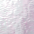 Rippled Glass Sheet Pink Streaky w/ White and Iridescent Finish