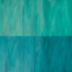 Glass Sheet Blue Streaky w/ multi color